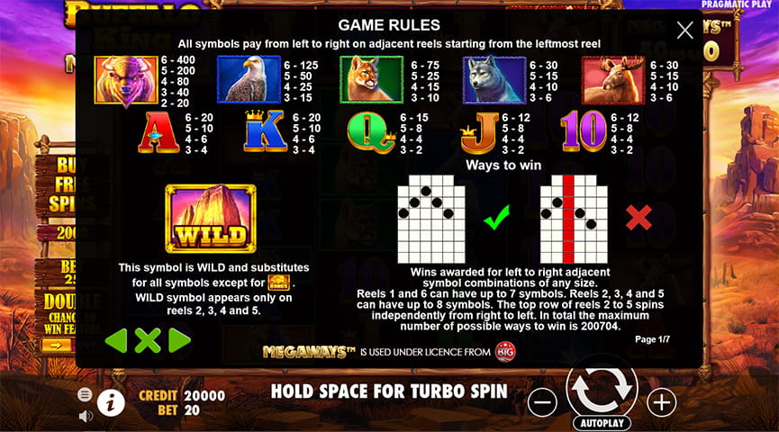 Pros and Cons of the Buffalo King Megaways Slot Game